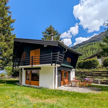Prive Avec Vue Panoramique, Terrasse Et Jardin Apartment La Fouly